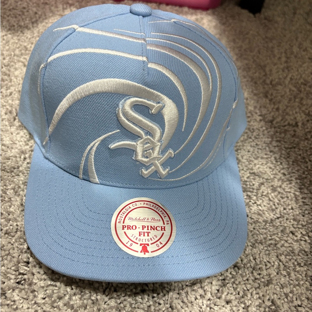 Mitchell & Ness Sky Blue White Sox Cap